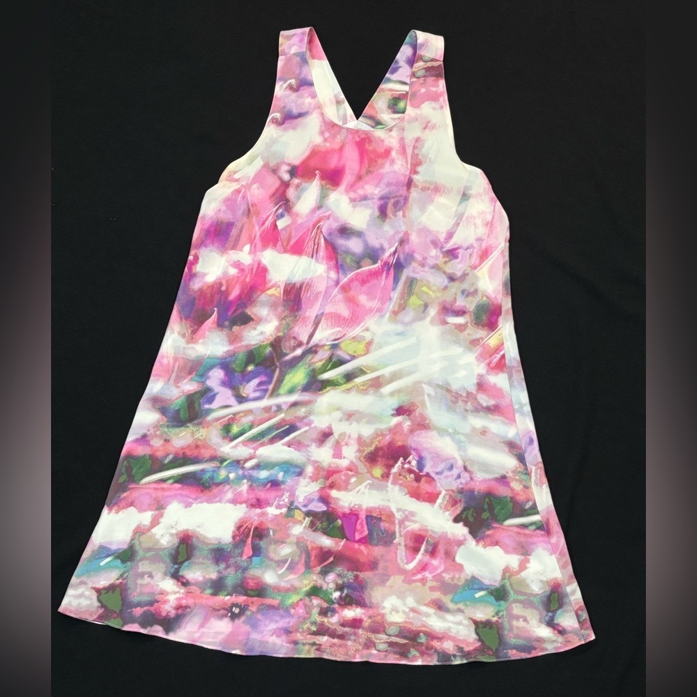 💐100% Silk Shift Dress Size 6🐣
